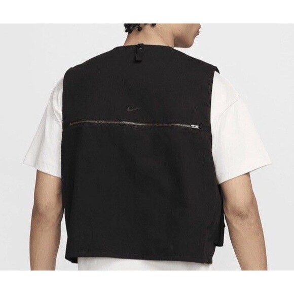 Men’s Nike Life Utility Gilet/Vest (Black) FN3214-010 Size XXL MSRP $175 - Picture 2 of 16